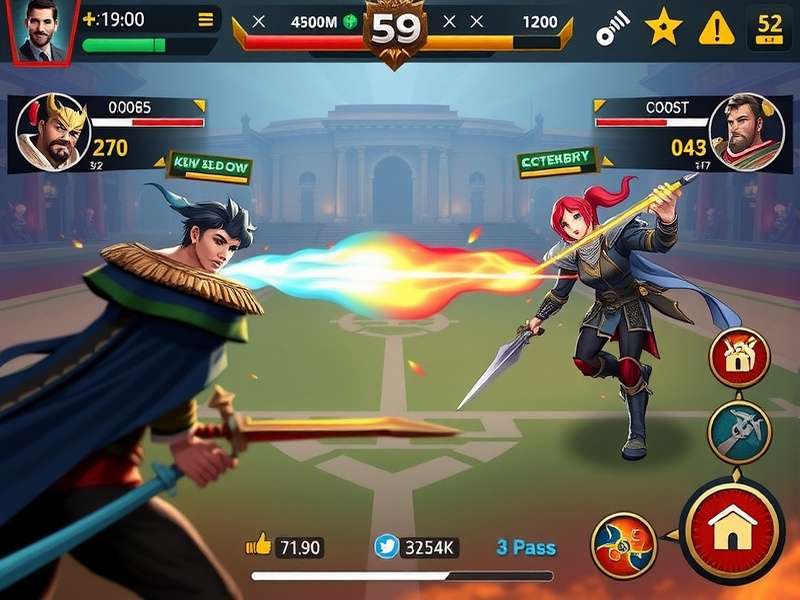 Brave Champions community event showing players competing